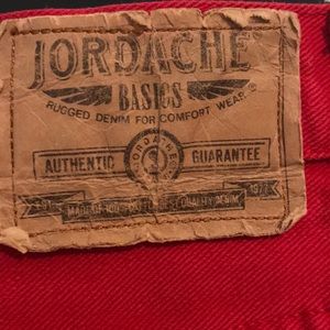 💥VINTAGE SALE💥 Red Jordache Mom Jeans